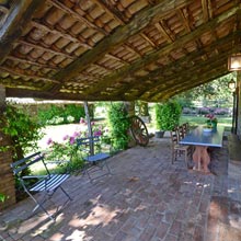 Villa il Leccio Country House rent in Umbria - Pergola